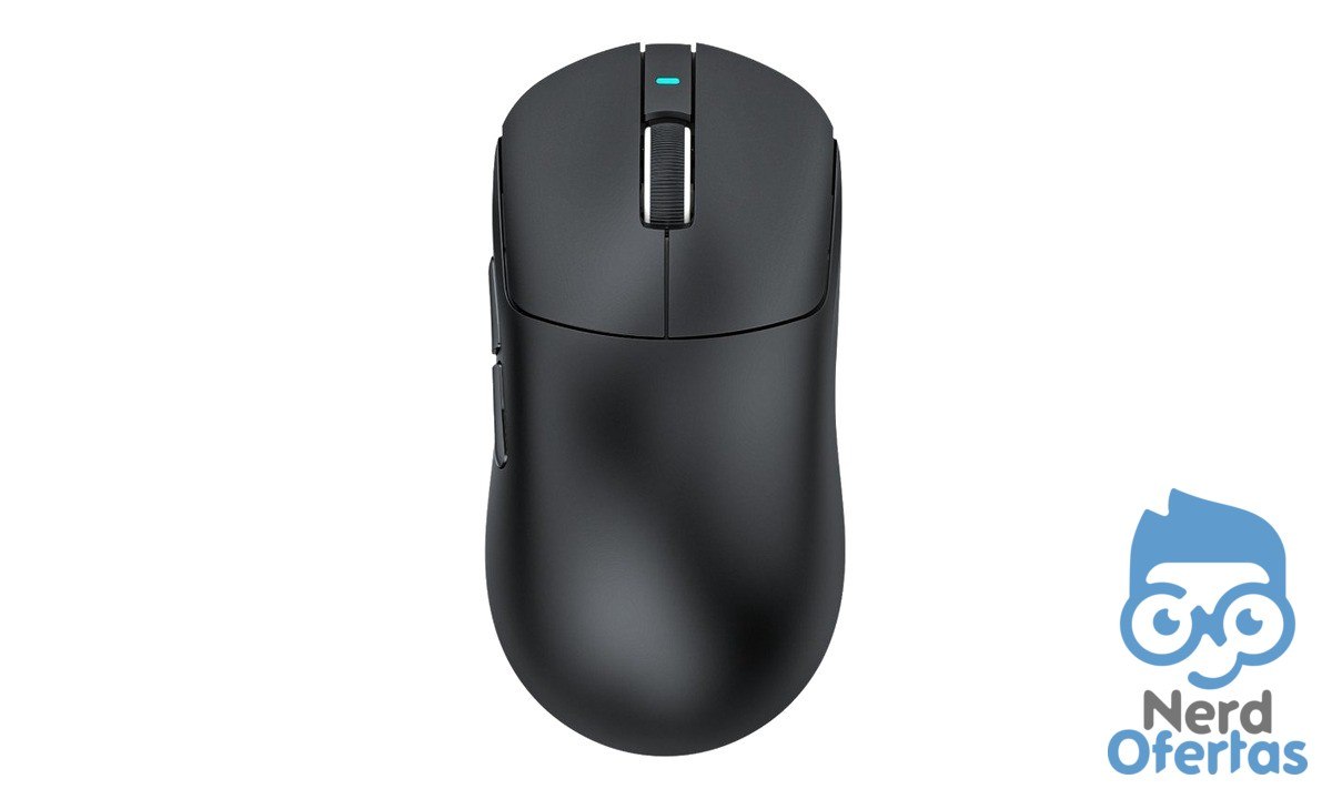 Mouse Gamer Sem Fio Attack Shark X8 Pro 40000 DPI Sensor Paw3395 Preto por R$ 189