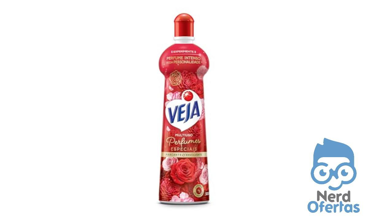 10x Limpador Multiuso Veja Perfumado Marcante e Envolvente 500ml por R$ 40