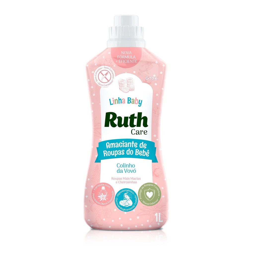Amaciante Ruth Care Baby Colinho da Vovó 1L por R$5,23