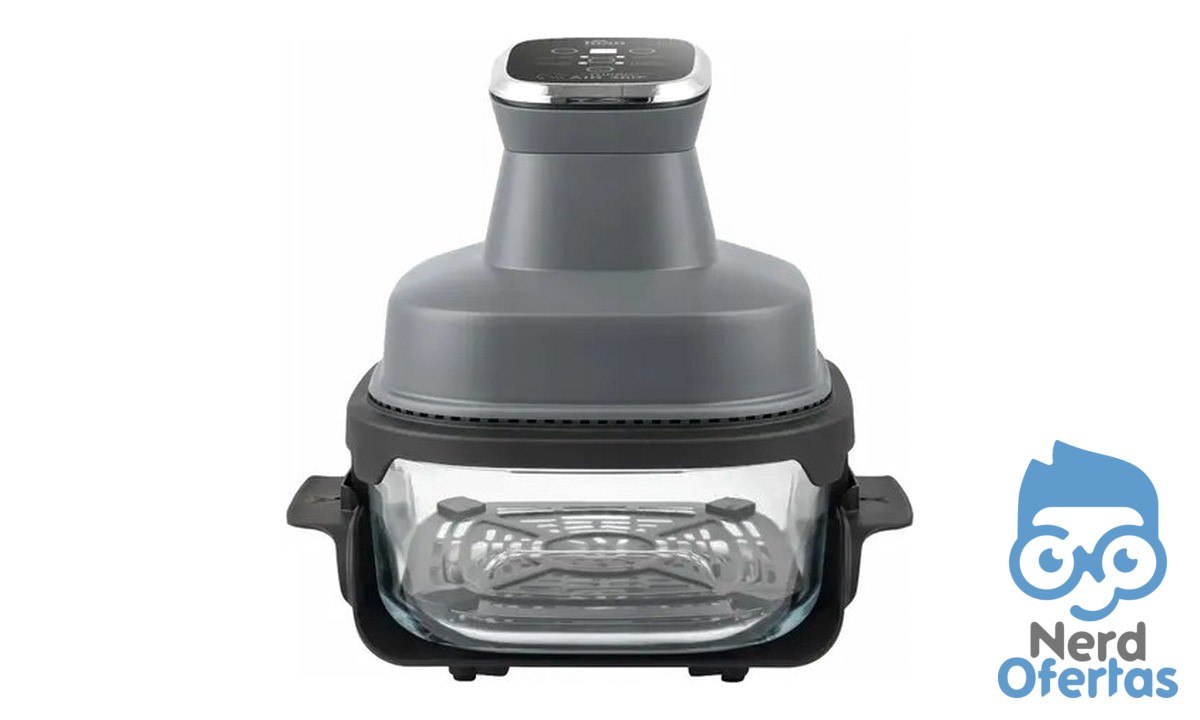 Air Fryer de Vidro 4L 1500W Kian Preto por R$ 271