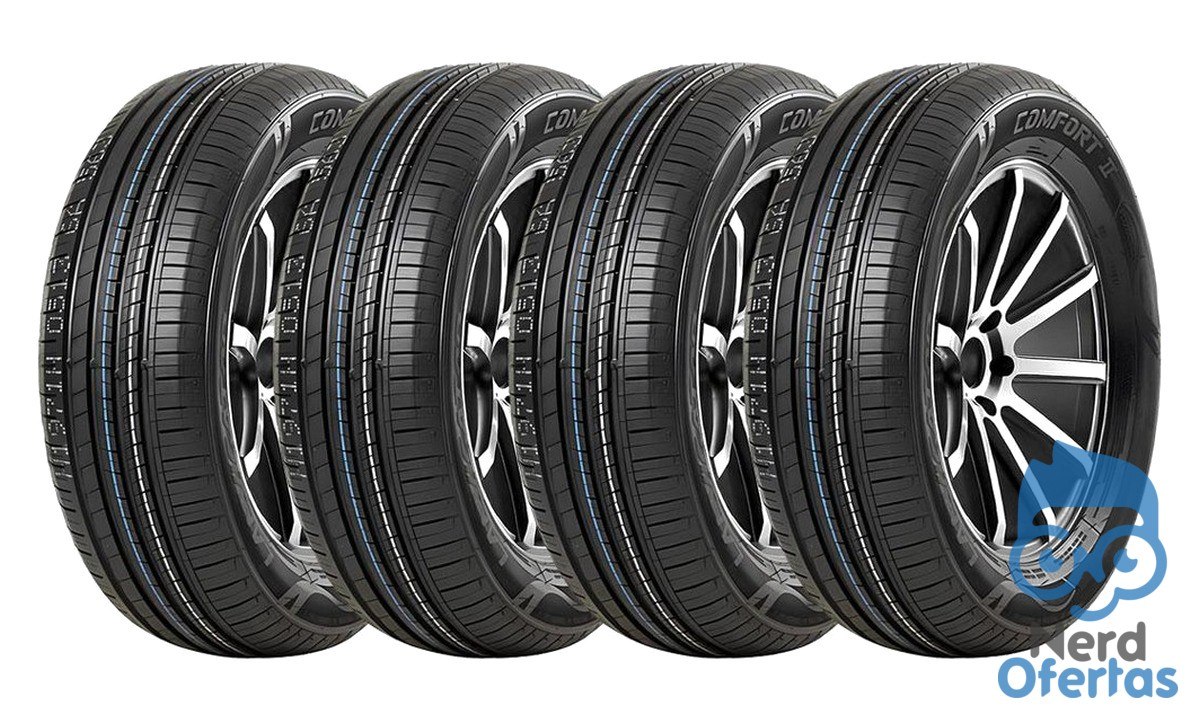 Pneu Lanvigator Comfort II 175/75R14 Aro 14 86T Kit com 4 unidades
