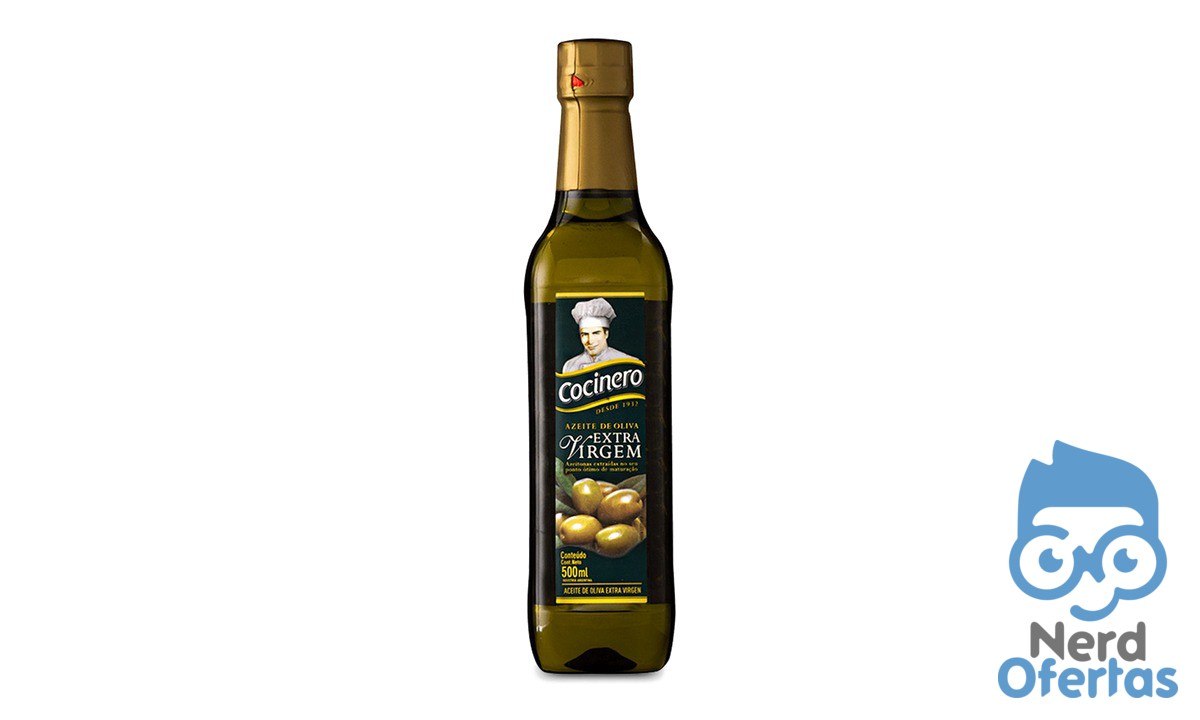 Azeite Extra Virgem 500ml Cocinero por R$ 10