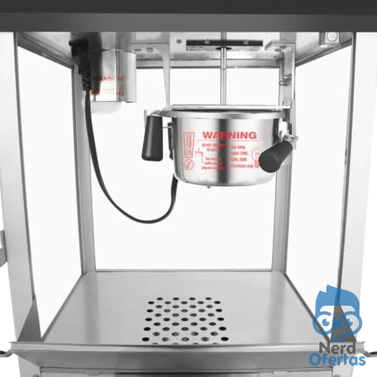 Máquina de Pipoca Great Northern 6105 com Base Preta 170 g