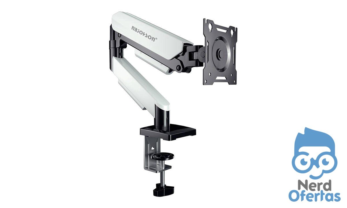 Suporte Articulado Nbjohson GS-MRZ05 para Monitor 13 a 32 Pol, Branco