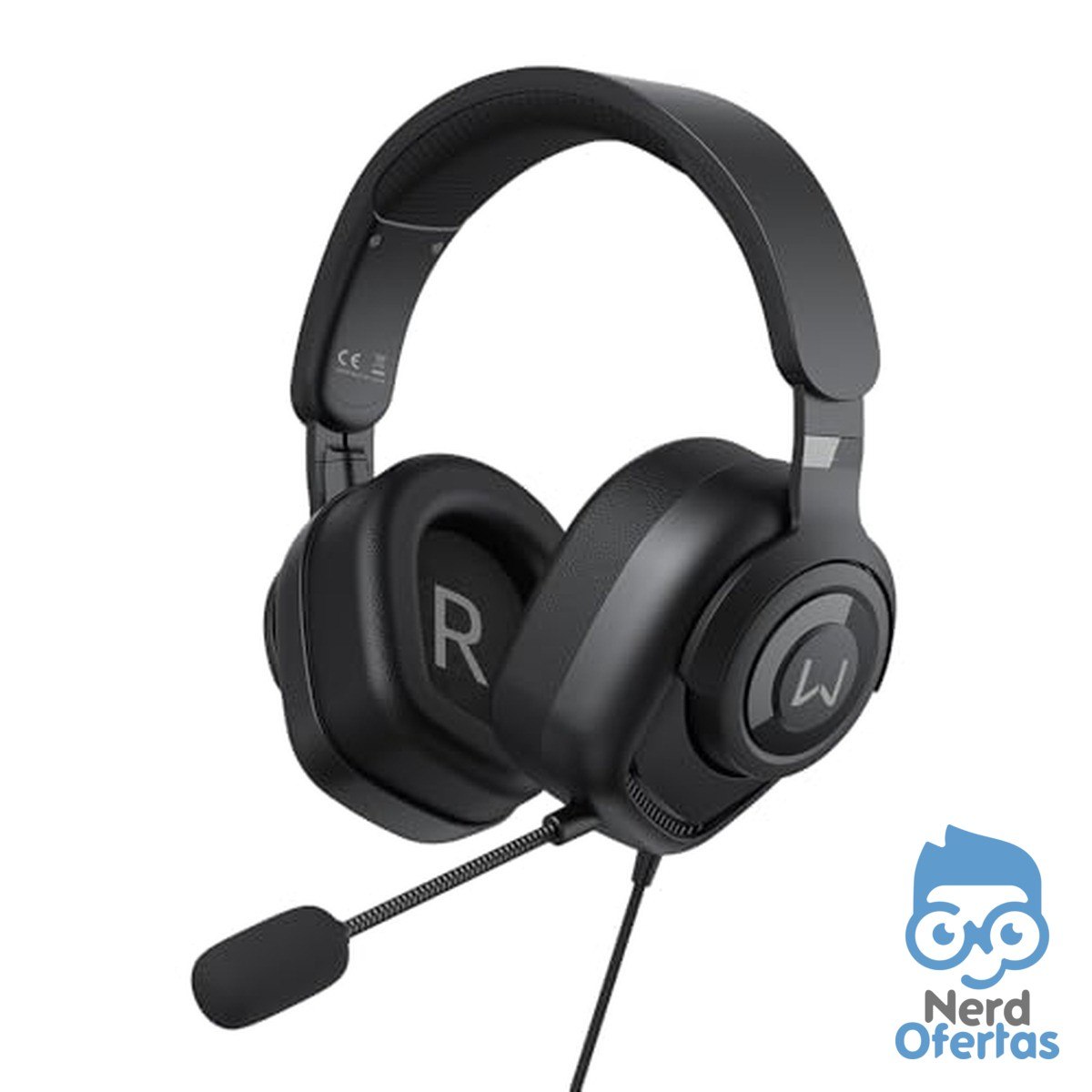 Headset Gamer Huginn Warrior Preto PH701
