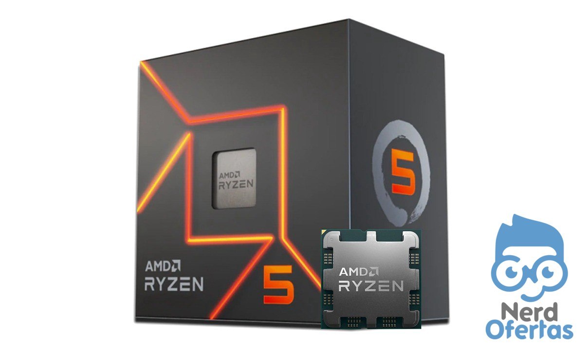 Processador AMD Ryzen 5 8500G 3.5GHz (5.0GHz Turbo) 6-Cores 12-Threads AM5 com Cooler Wraith Stealth