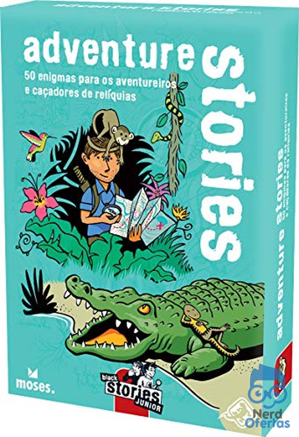 Galápagos Histórias Intrépidas, jogo de enigmas para amigos, por R$ 17