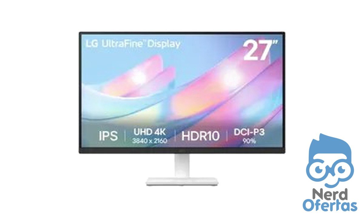 Monitor LG UltraFine 27" 4K UHD IPS HDR10 por R$ 1.028