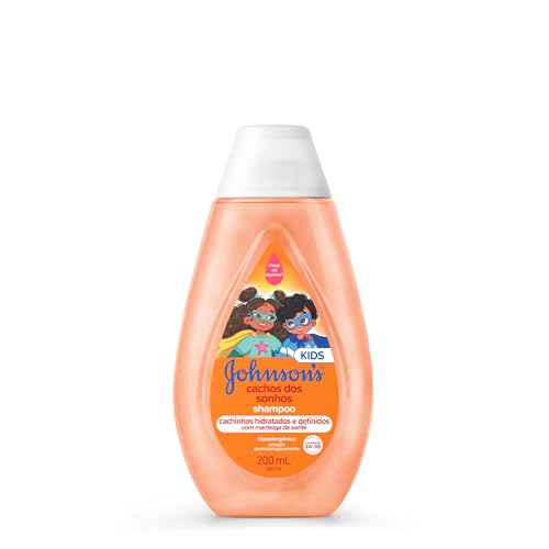 Johnson's Baby Shampoo Infantil Cachos dos Sonhos 200ml por R$12,96