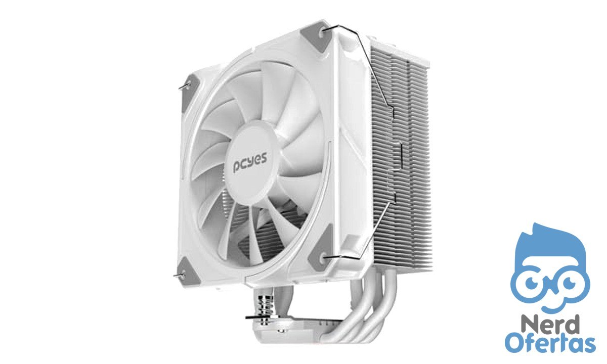 PCYES Cooler para Processador Frost Pulse White Ghost TDP 180W