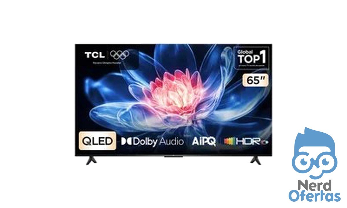 Smart TV 65" TCL QLED 4K T6C