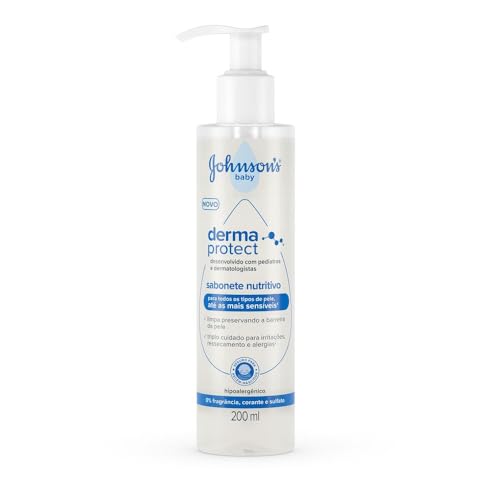 Sabonete Nutritivo Derma Protect JOHNSON'S Baby 200ml por R$29,08