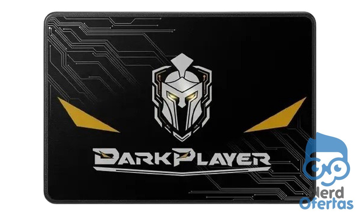 SSD 480GB Sata 3 Darkplayer Pro Gamer Alta Performance Preto por R$ 307