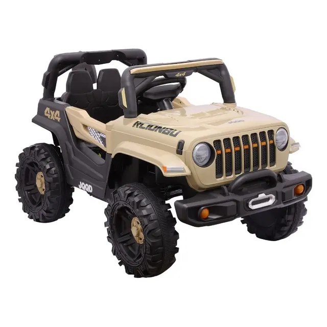 Carro Elétrico Infantil Mini Jipe Off-Road Bege Zippy Toys