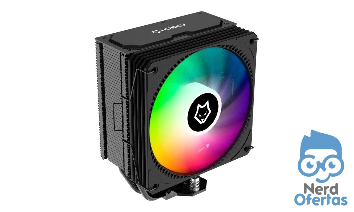 Air Cooler Husky Alisius 200 ARGB 120MM 220W AMD Intel por R$ 89