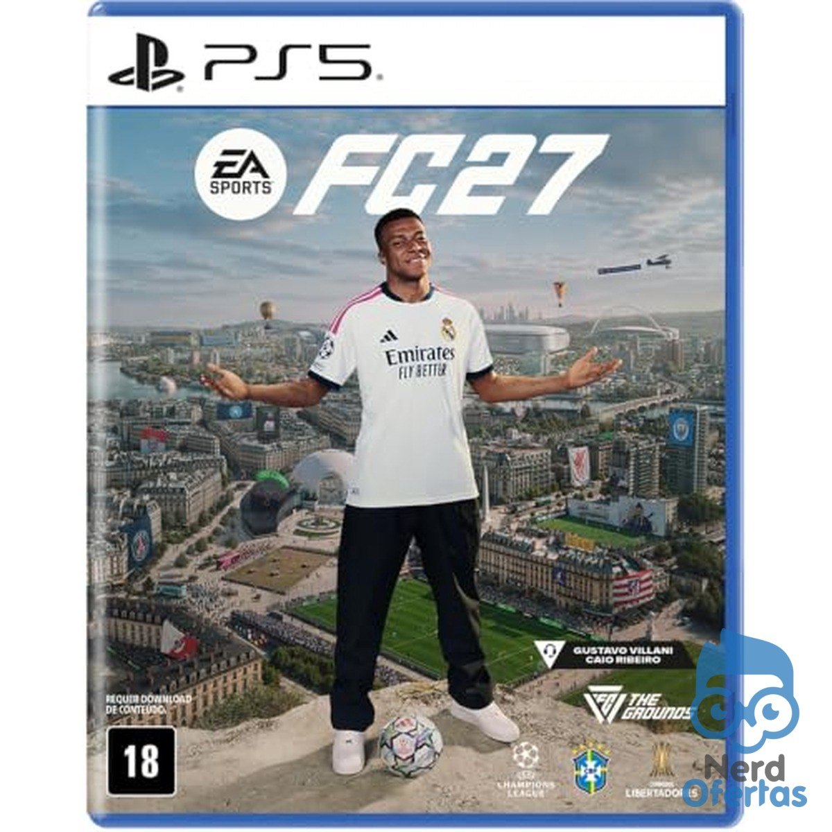 EA Sports FC 27 PlayStation por R$ 282,12 com cupom PRIMEGAME10