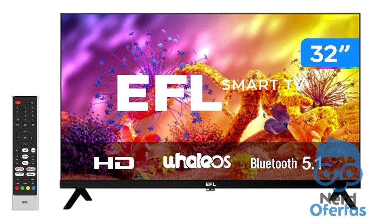 Smart TV 32" HD EFL DLED SX800 32SX800HD por R$ 668