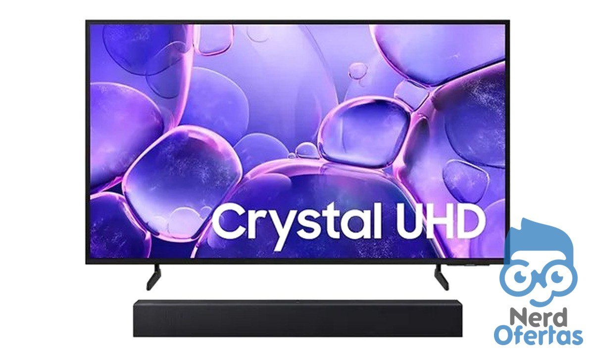 Samsung Smart TV 58" Crystal UHD 4K 2025 + Soundbar HW-B400F