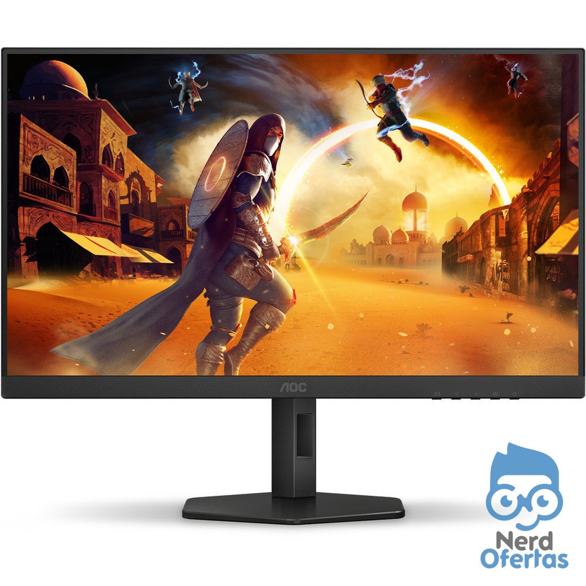 Monitor Gamer AOC 27" 180Hz 0,5ms IPS Ajuste de Altura 27G4/P por R$ 707