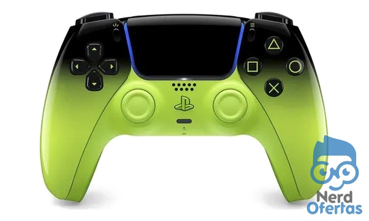 Controle sem fio PlayStation DualSense Remix Green por R$ 368