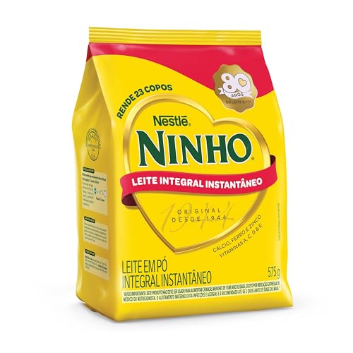 Leite em Pó Instantâneo Integral Ninho Sachê 575g por R$23,62