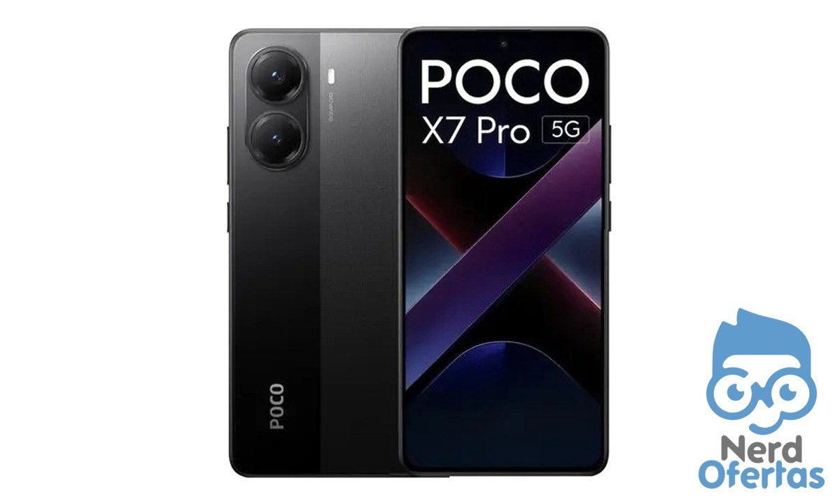 Smartphone Xiaomi Poco X7 Pro 5G 512GB Preto 12GB RAM 50MP por R$ 2.004