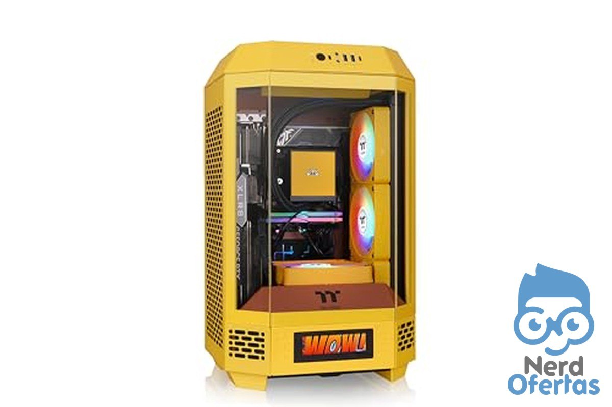 Thermaltake Torre Mini Torre mITX com 2 ventoinhas de 120 mm por R$ 559