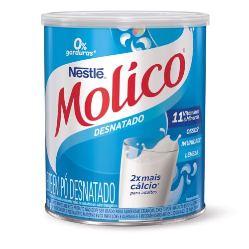 Molico Leite em Pó Desnatado 280g por R$17,80