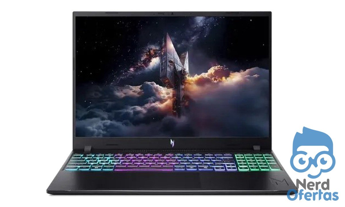 Notebook Acer Nitro 58mm C5 8GB RAM 512GB SSD RTX 5060 Linux