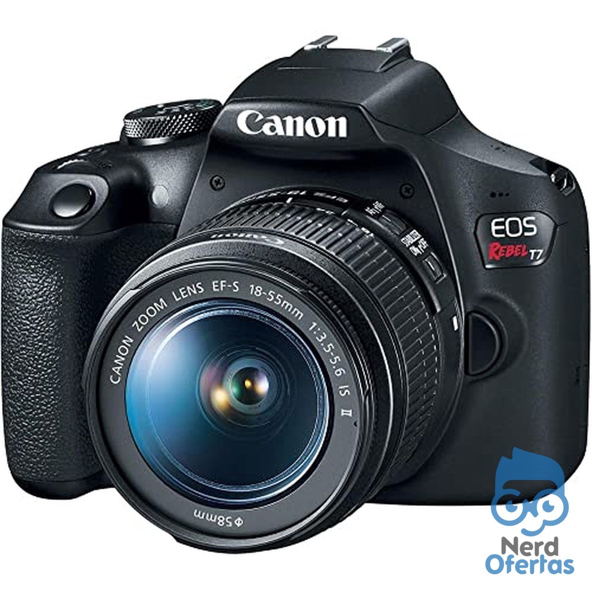 Câmera Canon EOS T7+ com Lente EF-S 18-55mm por R$ 2.999
