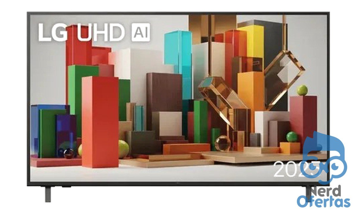 Smart TV LG 50" 4K UHD 50AU801, R$ 1.885 com cupom TV2310