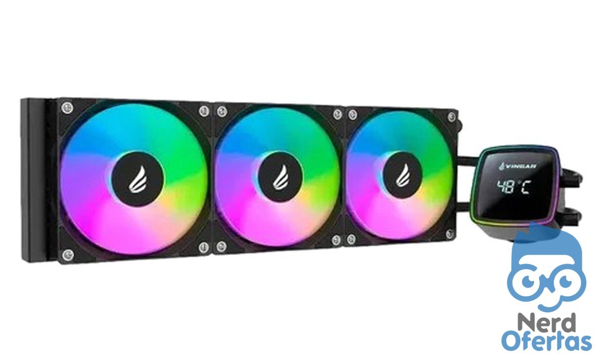 Water Cooler Vingar Kelvin 360 ARGB por R$ 279