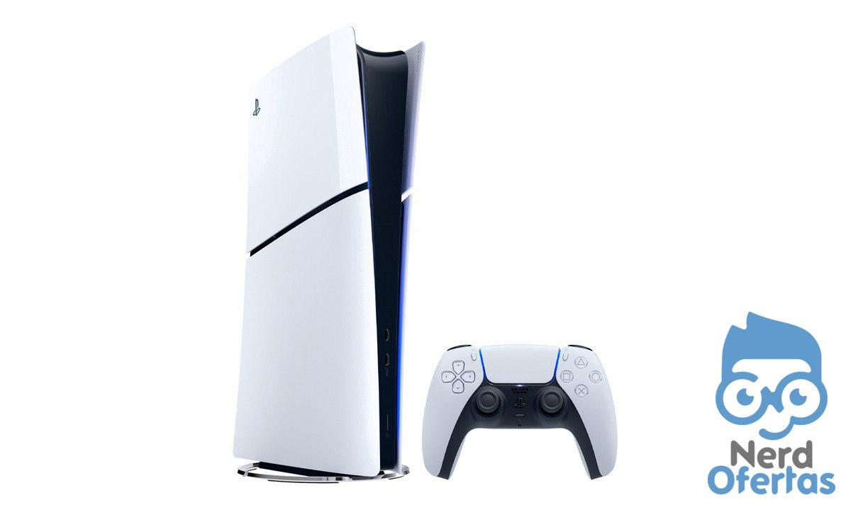 Console PlayStation 5 Edição Slim Digital 825Gb Novo Lacrado por R$ 3.757