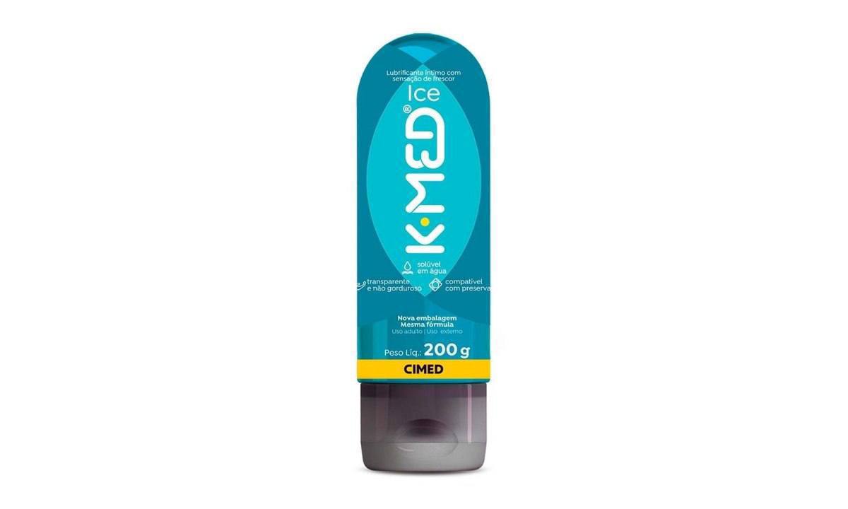 Lubrificante Íntimo K-med Ice 200g por R$ 14