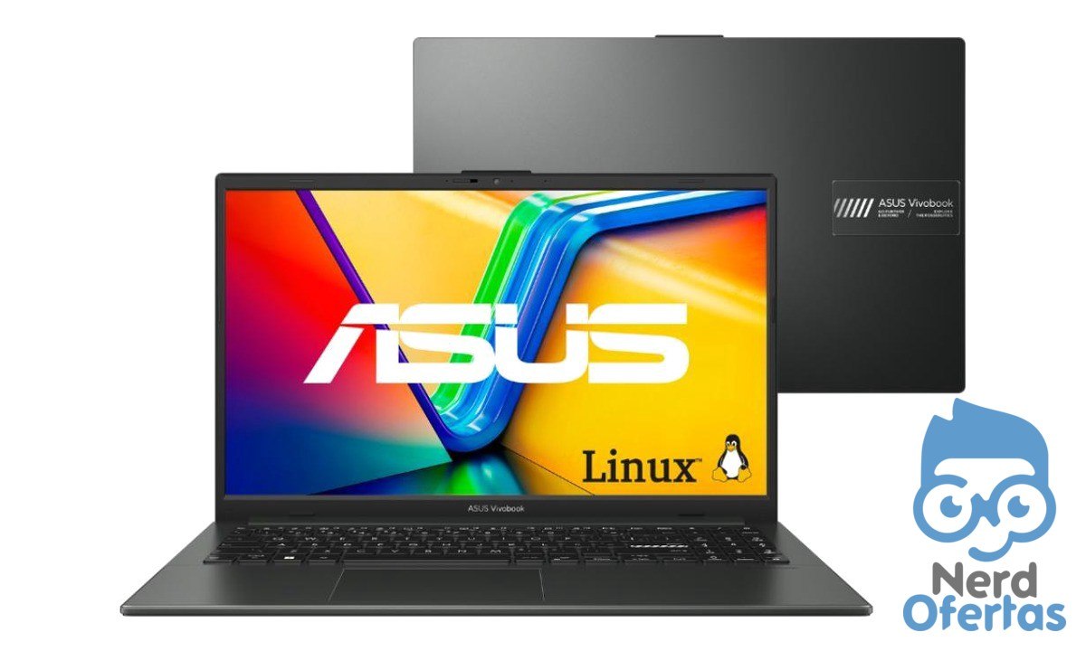 Notebook ASUS Vivobook Go 15 E1504FA Ryzen 5 7520U 16GB 512GB SSD Linux