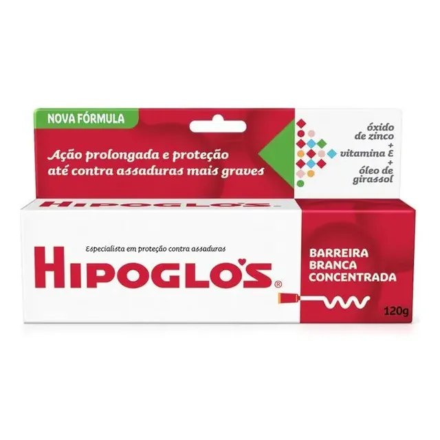 Creme Preventivo De Assaduras HIPOGLÓS 120g por R$32,13
