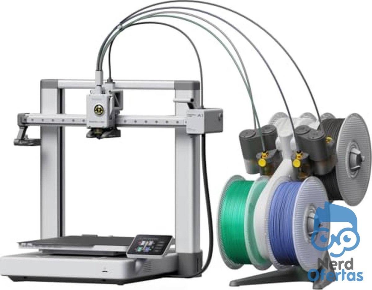 Impressora 3D Bambu Lab A1 + AMS Lite (Combo) Bivolt