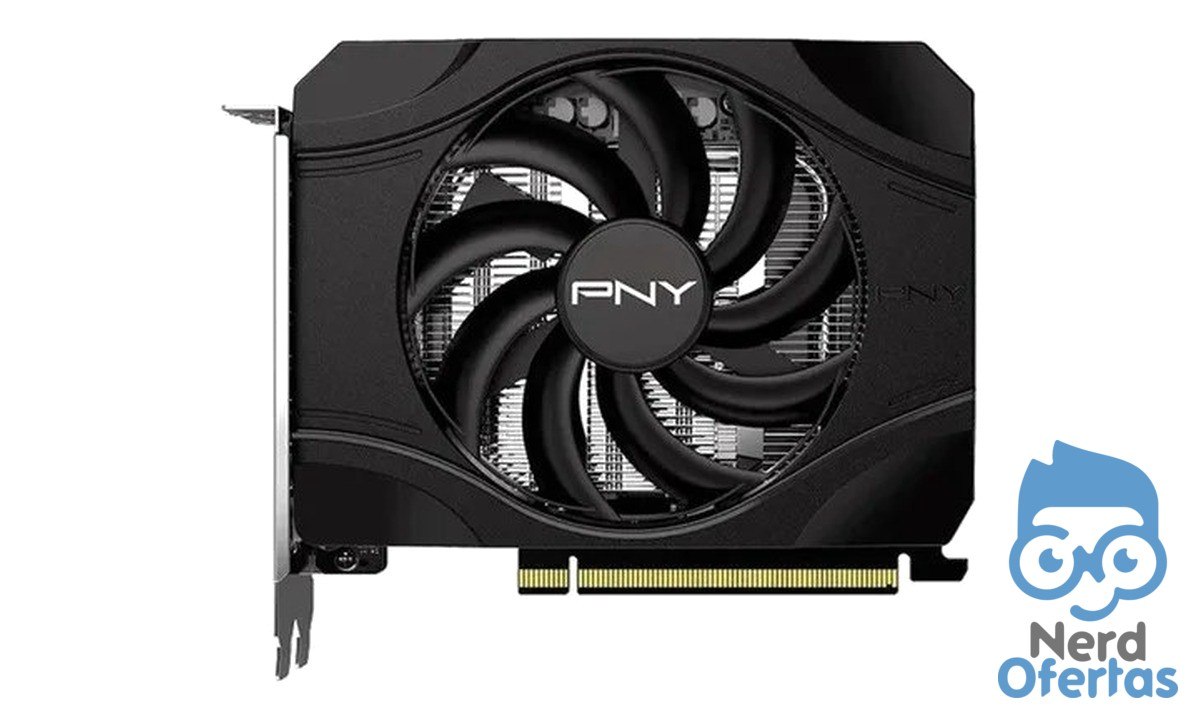 Placa de Vídeo PNY RTX 5050 8GB GDDR6 Singlefan por R$ 2.165