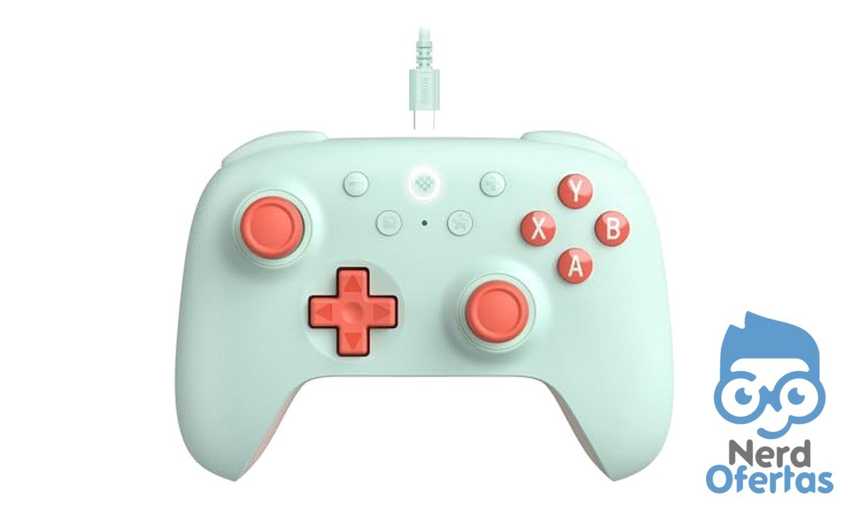 Controle 8Bitdo Ultimate 2C com fio por R$ 149