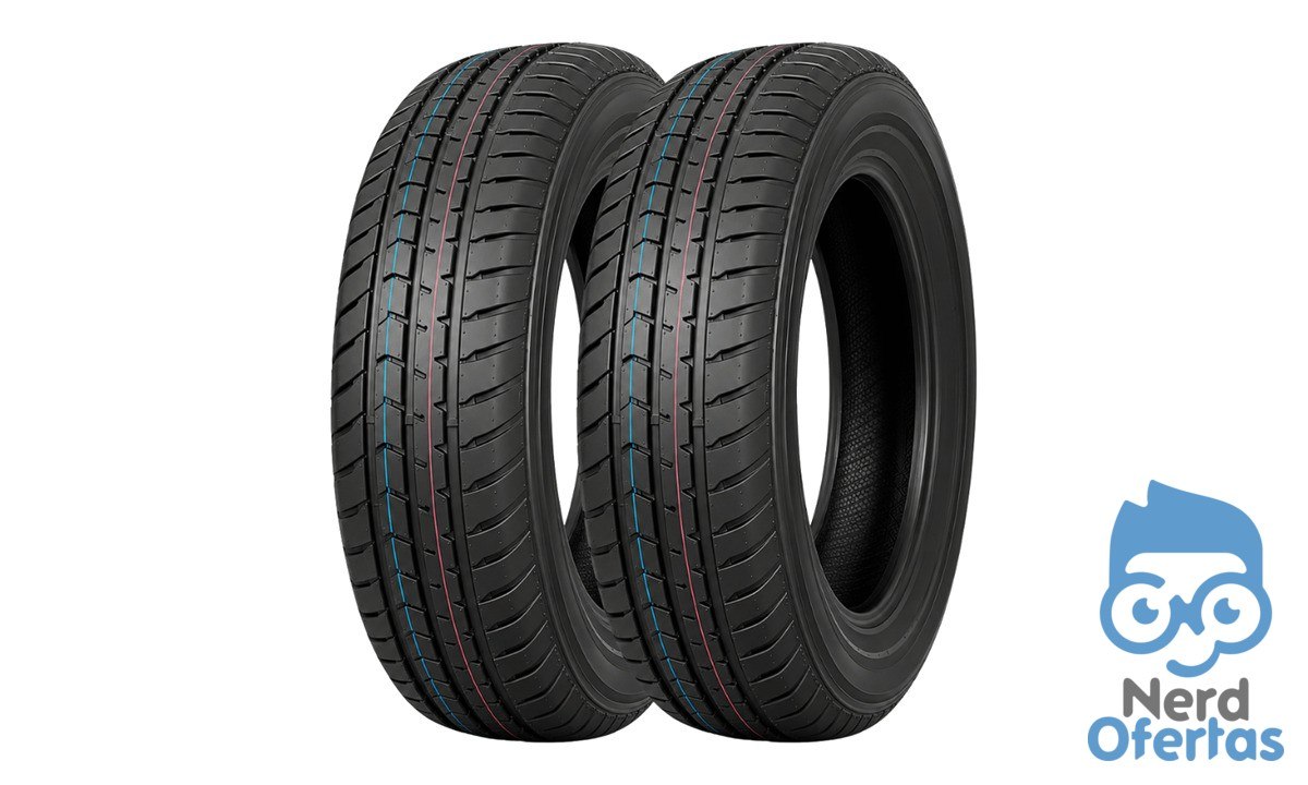 Kit 2 Pneus 175/75R14 86T Maximum Doublestar Aro 14 por R$ 375