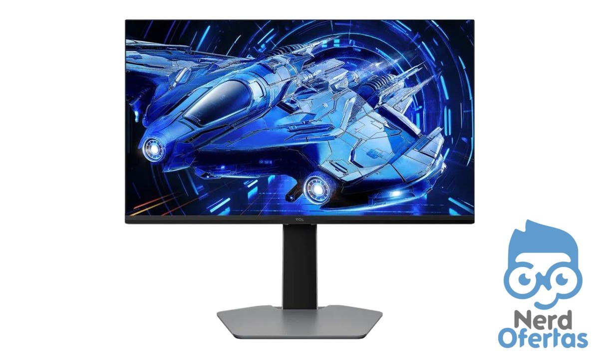 Monitor TCL 25" Gamer FHD QD Mini LED 300Hz HDR10 F-Sync AJ Altura D-Port 25G64