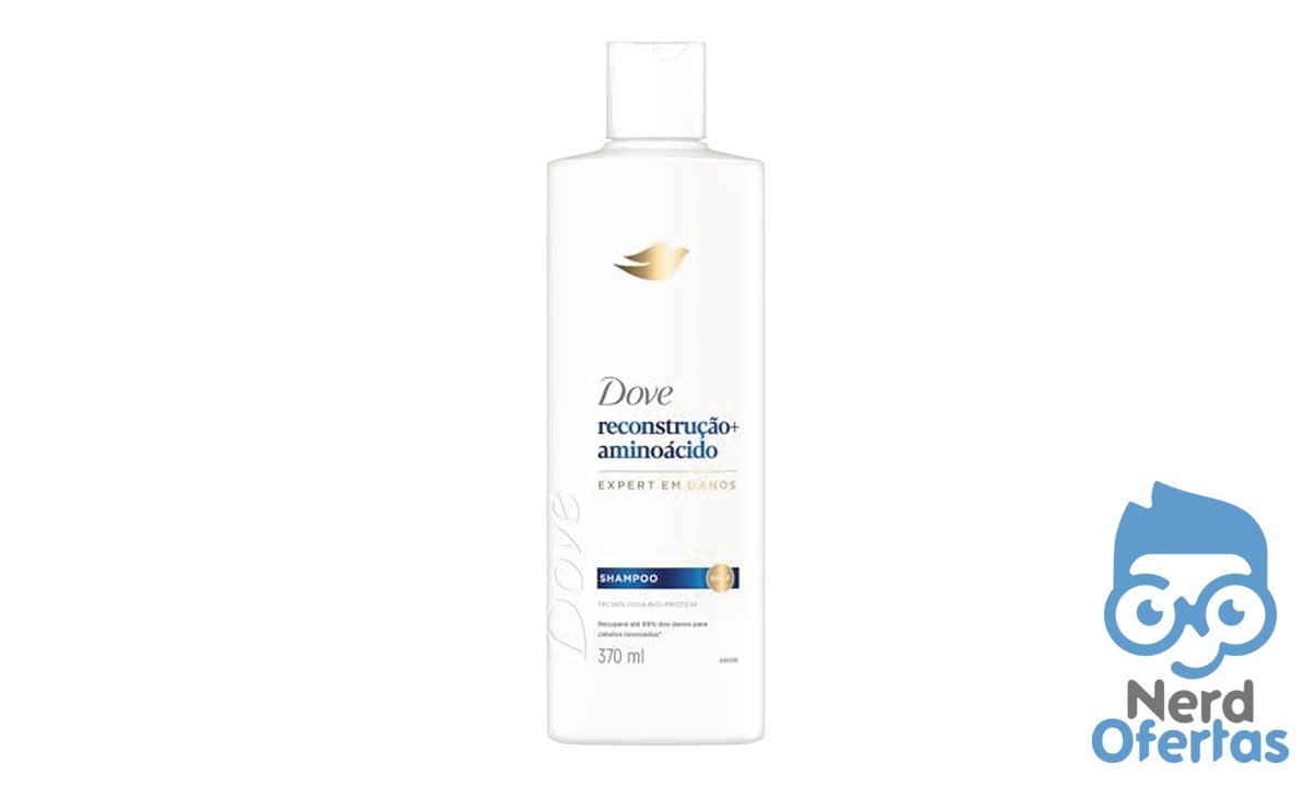 Dove Shampoo Reconstrução Aminoácido 370ml por R$ 12,11