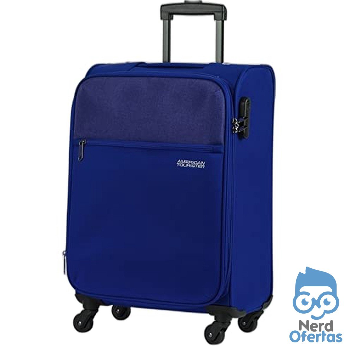 American Tourister Mala de Viagem Frankfurt Azul Pequena por R$ 274