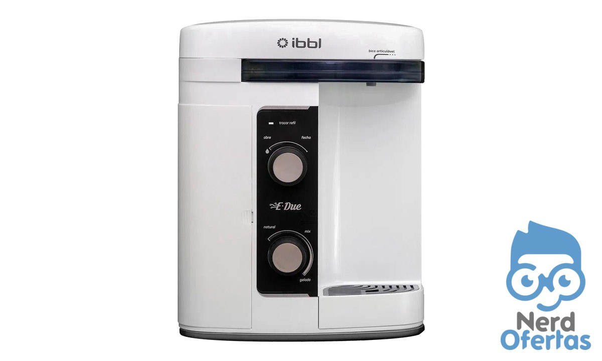 Purificador de Água Ibbl E-Due Branco Bivolt por R$ 448