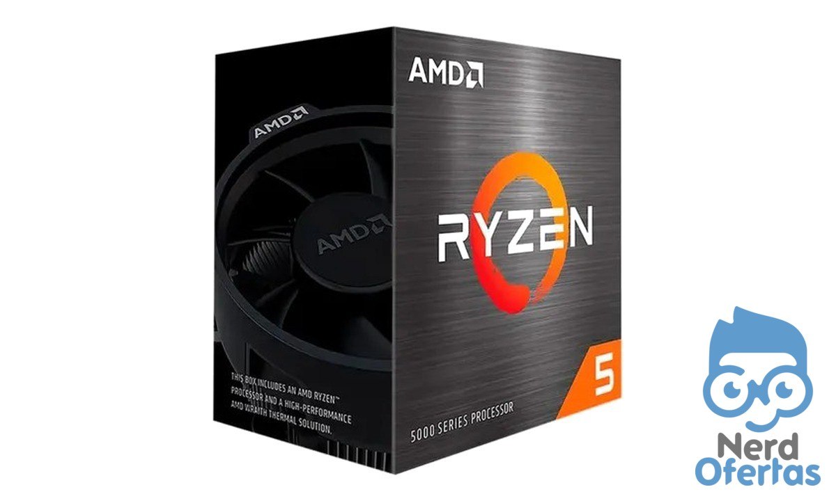 Processador AMD Ryzen 5 5500 4,2 GHz (AM4) por R$ 478