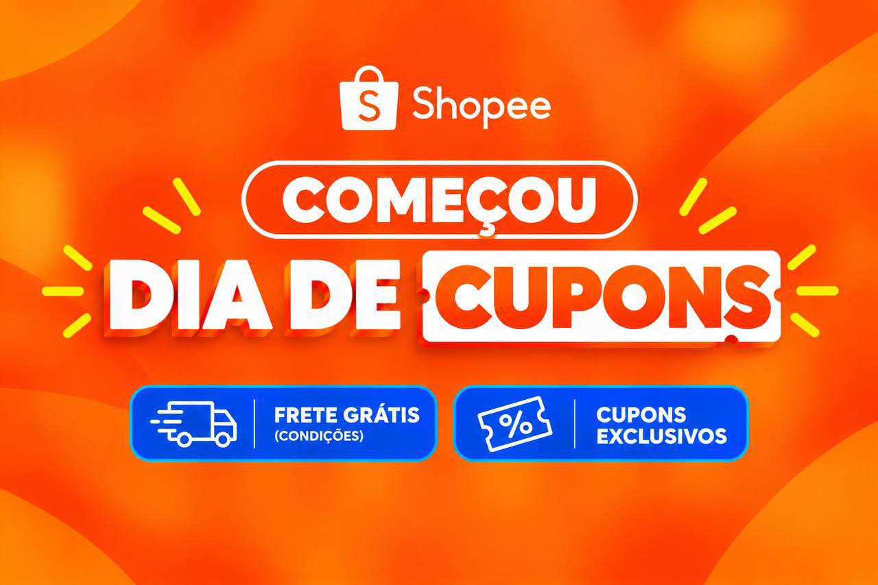 Dia de Cupons Shopee: resgate todos os cupons desta página