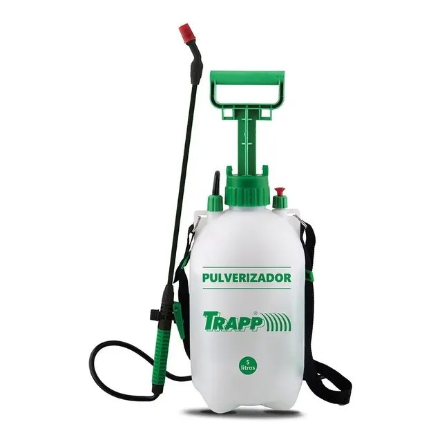 Pulverizador Lateral de Compressão 5 Litros Trapp Branco por R$43