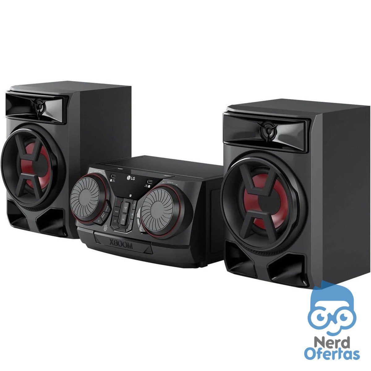 Mini System LG XBOOM CK43N 220W por R$ 640