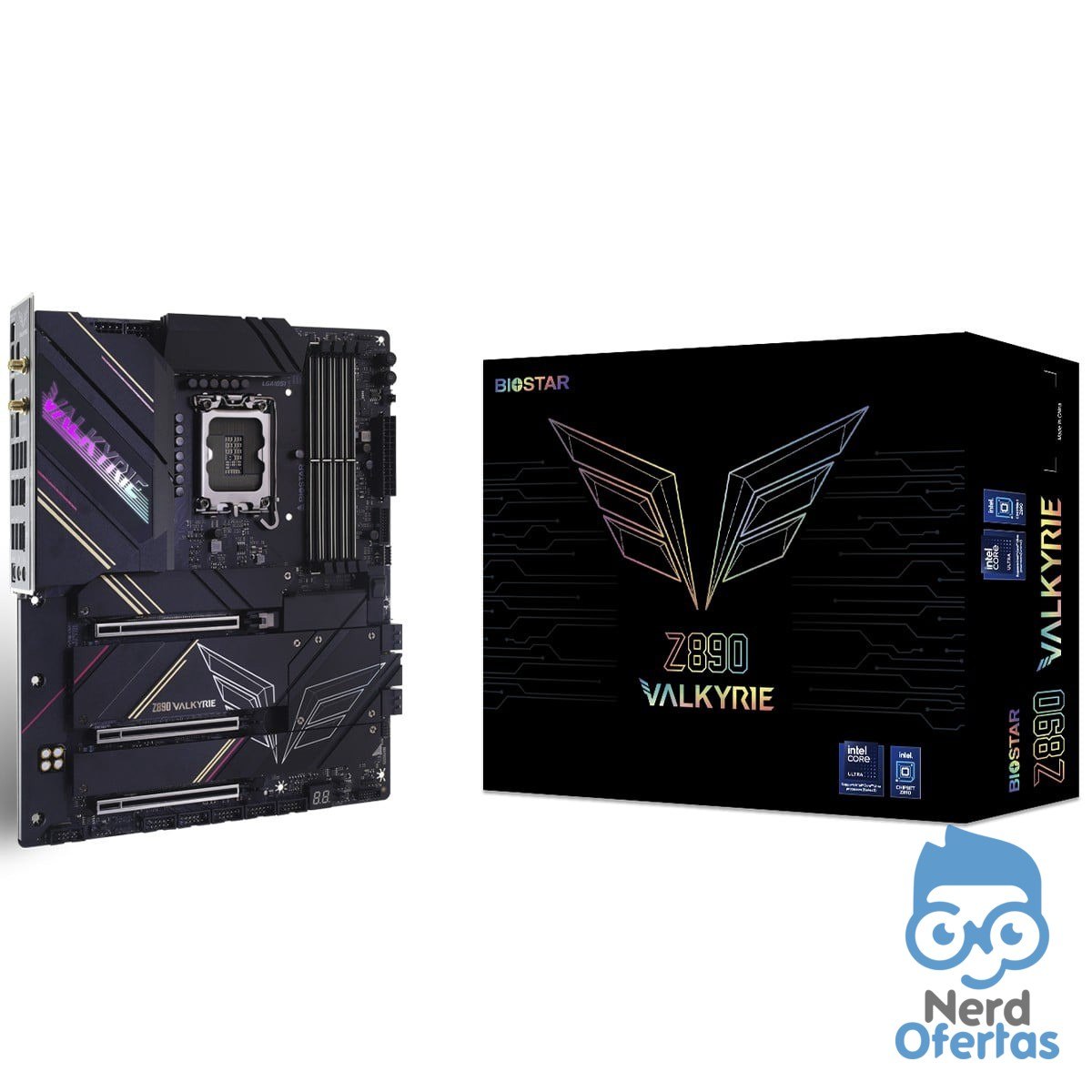 Placa-mãe Biostar Z890 Valkyrie LGA 1851 DDR5 ATX por R$ 1.599