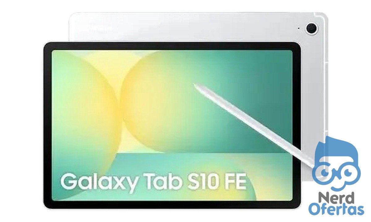 Samsung Galaxy Tab S10 FE Wi-Fi 128GB Tela 10,9" 90Hz Prata por R$ 2.236
